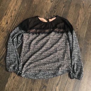 White House/Black Market- womens dress top. Size 8, fully lined